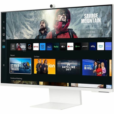 Samsung 32" M80C Smart Monitor 4K UHD with Streaming TV, USB-C Ergonomic Stand and SlimFit Camera