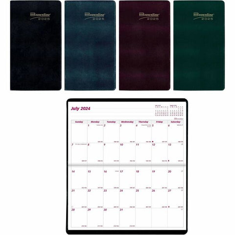 Dominion Blueline, Inc 18-Month Monthly Pocket Planner, English