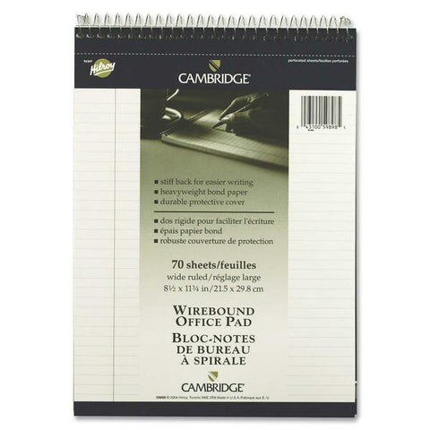 ACCO Brands Corporation Top Wire Bound Notebook