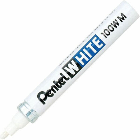 Pentel of America, Ltd Felt Tip White Marker
