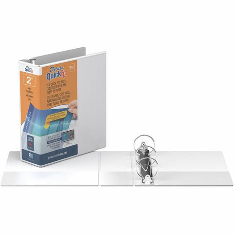 Davis Group of Companies Corp QuickFit Round Ring Deluxe Junior View Binder