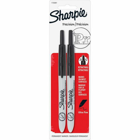 Newell Brands Retractable Ultra-Fine Point Permanent Markers