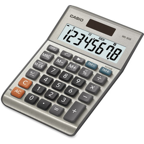 Casio Computer Co., Ltd MS80 Desktop Solar Tax Calculator