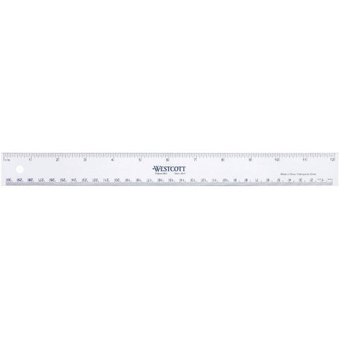 Acme United Corporation 30cm/12" Flexible Vinyl Ruler