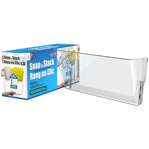 Storex Industries Corporation Snap and Stack Wall Pockets Files, Legal
