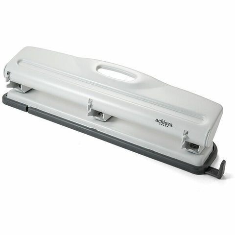 Victor Technology, LLC Economy 3-Hole Punch, 12-Sheet Capacity - White