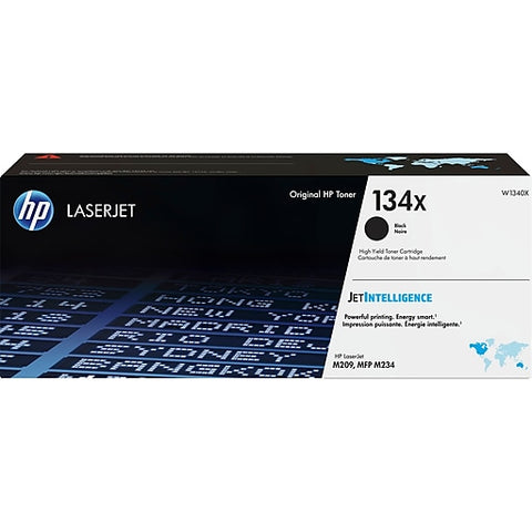 HP 134A (W1340A) Black Original LaserJet Toner Cartridge (2400 Yield)