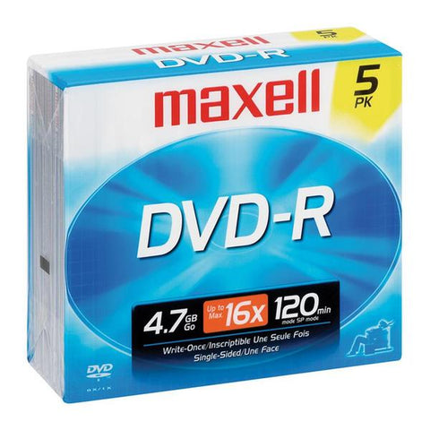 Maxell MaxData 4.7GB 16X DVD-R Pack