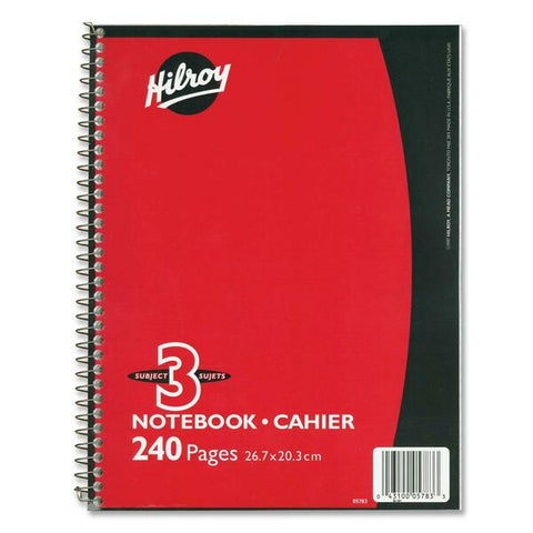 ACCO Brands Corporation Coil Three Subject Notebook