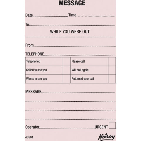 ACCO Brands Corporation Telephone Message Pad