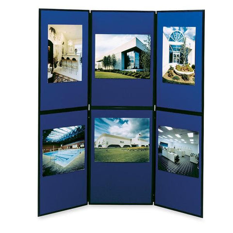 ACCO Brands Corporation 93516 6-Panel Floor/Tabletop Display