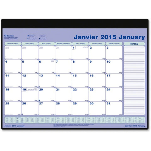 Dominion Blueline, Inc Desk Planner Monthly Refill