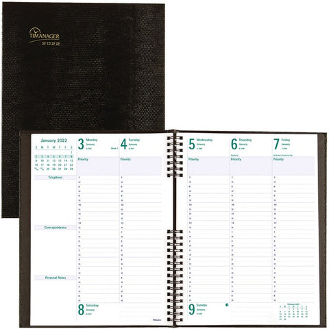Dominion Blueline, Inc Hard Cover Weekly English Appointment Book