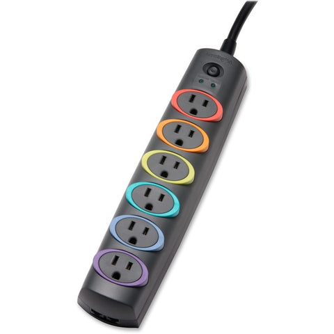 ACCO Brands Corporation SmartSockets Color-Coded Surg Protector
