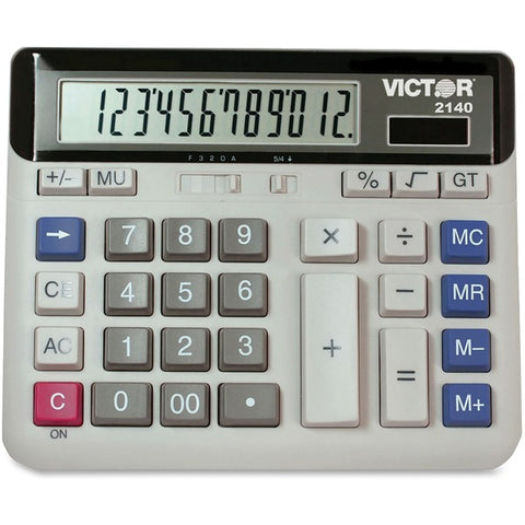 Victor Technology, LLC 12-digit XL LCD Desktop Calculator