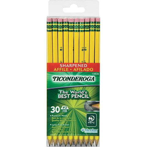 Dixon Ticonderoga Company Presharpened No. 2 Pencils