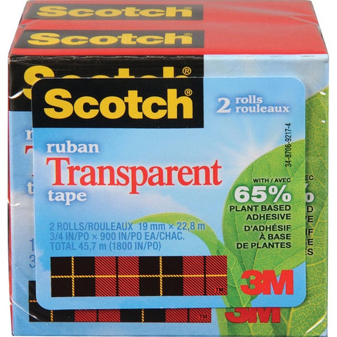 3M Eco-Friendly Transparent Tape