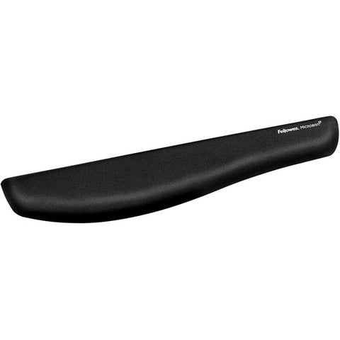 Fellowes, Inc PlushTouch Wrist Rest with FoamFusion Technology - Black