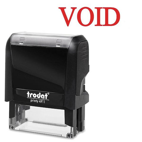 Trodat GmbH Printy Red Void Self-Inking Stamps