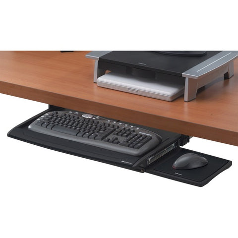 Fellowes, Inc Deluxe Keyboard Drawer With Soft Touch Wrist Rest