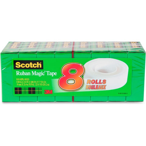 3M Invisible Magic Tape Boxed Refill Roll