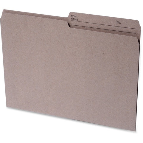Continental Filing System Inc 2-sided Tab Letter File Folders