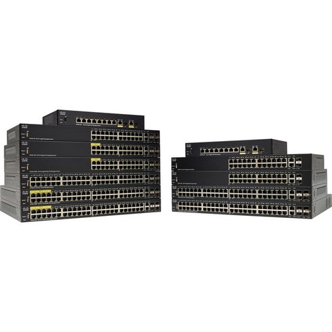 Cisco Systems, Inc SG350-52 52-Port Gigabit Managed Switch