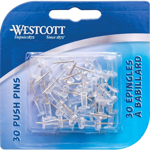 Acme United Corporation Push Pins - Clear