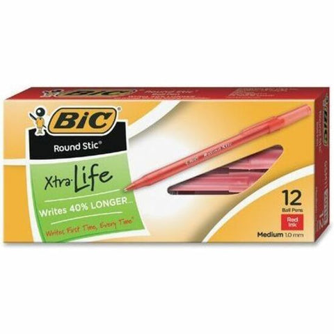 BIC Round Stic Ballpoint Pens