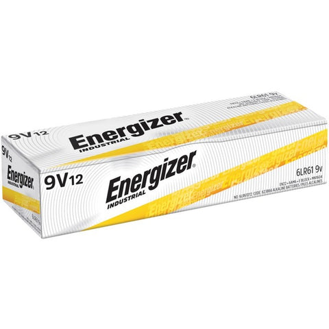 Energizer Holdings, Inc Industrial Alkaline 9V Battery