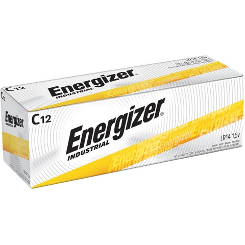 Energizer Holdings, Inc Industrial Alkaline C Batteries