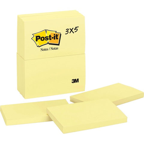 3M Canary Yellow Original Note Pads
