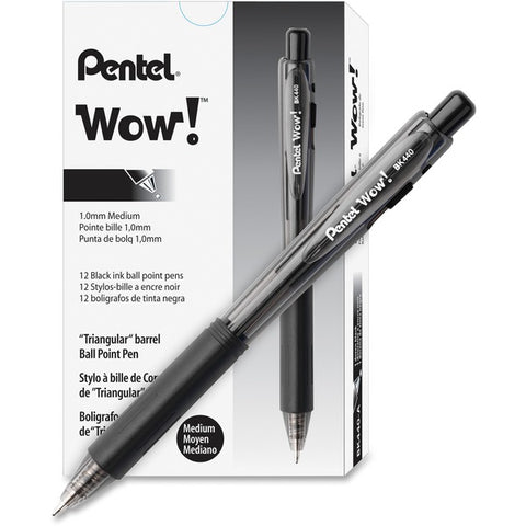 Pentel of America, Ltd WOW! Retractable Ballpoint Pens