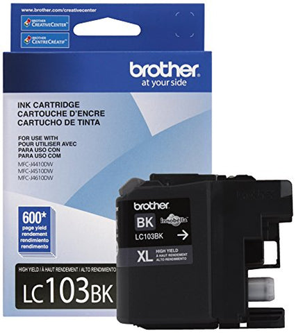 Brother INK CART LC103BKS HIGH YIELD BLK